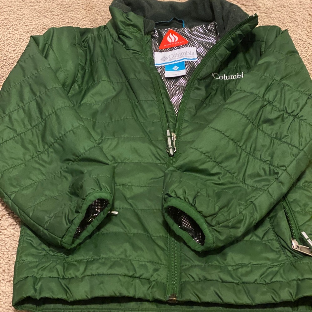 Boys Columbia Omni heat jacket size xxs